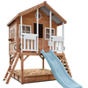 Winchester Cubby House (Elevated 1.2m) with 2.2m Slide (Pastel Blue)