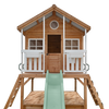 Winchester Cubby House (Elevated 1.2m) with 2.2m Slide (Pastel Green)