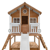 Winchester Cubby House (Elevated 1.2m) with 2.2m Slide (White)