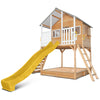 Winchester Cubby House (Elevated 1.2m) with 2.2m Slide (Yellow)