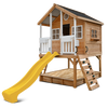 Winchester Cubby House (Elevated 1.2m) with 2.2m Slide (Yellow)