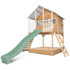Winchester Cubby House (Elevated 1.45m) with 3.0m Slide (Pastel Green)