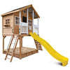 Winchester Cubby House (Elevated 1.45m) with 3.0m Slide (Yellow)