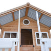 Winchester Cubby House with 1.45m Elevation Platform and 3m Yellow Slide