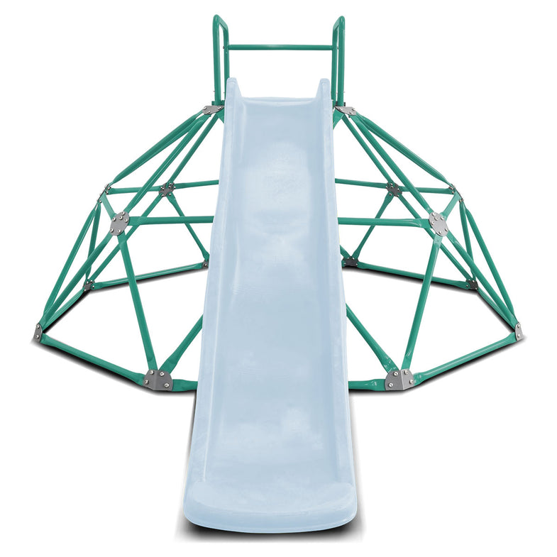 Summit 2.0m Dome Climber & 1.8m Slide (Pastel Blue)