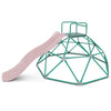 Summit 2.0m Dome Climber & 1.8m Slide (Pastel Pink)