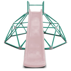 Summit 2.0m Dome Climber & 1.8m Slide (Pastel Pink)