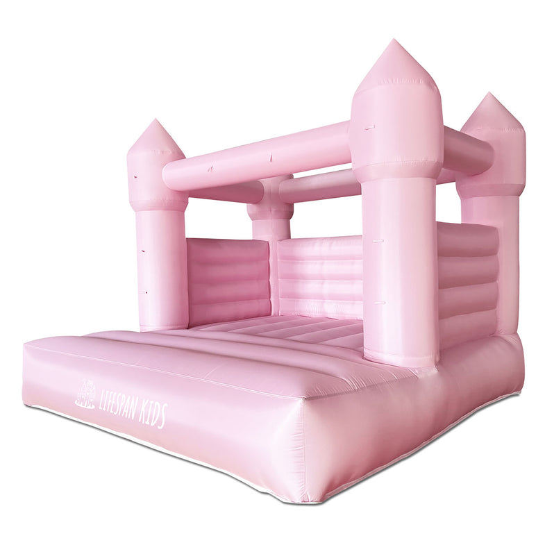 Palace Jumping Castle - Pastel Pink