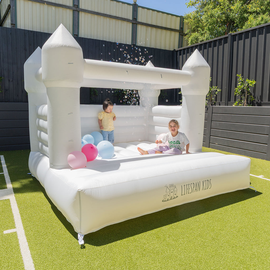 Lifespan Kids Palace Jumping Castle - White | ActiveGo