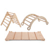 Pikler Climbing Frame Package - Slide + Arch + Triangle