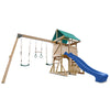 Carindale Swing Set & Play Centre with 2.2m Slide (Blue)