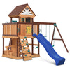 Coventry Swing Set & Play Centre with 2.2m Slide (Blue)