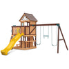Coventry Swing Set & Play Centre with 2.2m Slide (Yellow)