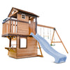 Darlington Swing Set & Play Centre with 2.2m Slide (Pastel Blue)