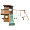 Darlington Swing Set & Play Centre with 2.2m Slide (Pastel Green)