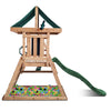 Greenvale Swing Set & Play Centre with 1.8m Slide (Green)
