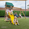 Greenvale Swing Set & Play Centre with 1.8m Slide (Yellow)