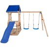 Hazelbrook Swing Set & Play Centre with 1.8m Slide (Blue)