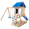 Hazelbrook Swing Set & Play Centre with 1.8m Slide (Blue)