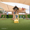 Kensington Play Centre Set with 2.2m Green Slide