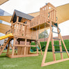 Kensington Swing Set, Monkey Bars & Play Centre with 2.2m Slide (Green)