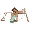Kensington Swing Set, Monkey Bars & Play Centre with 2.2m Slide (Pastel Green)