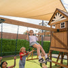 Meer Brook Swing Set, Monkey Bars & Play Centre with 2.2m Slide (Green)