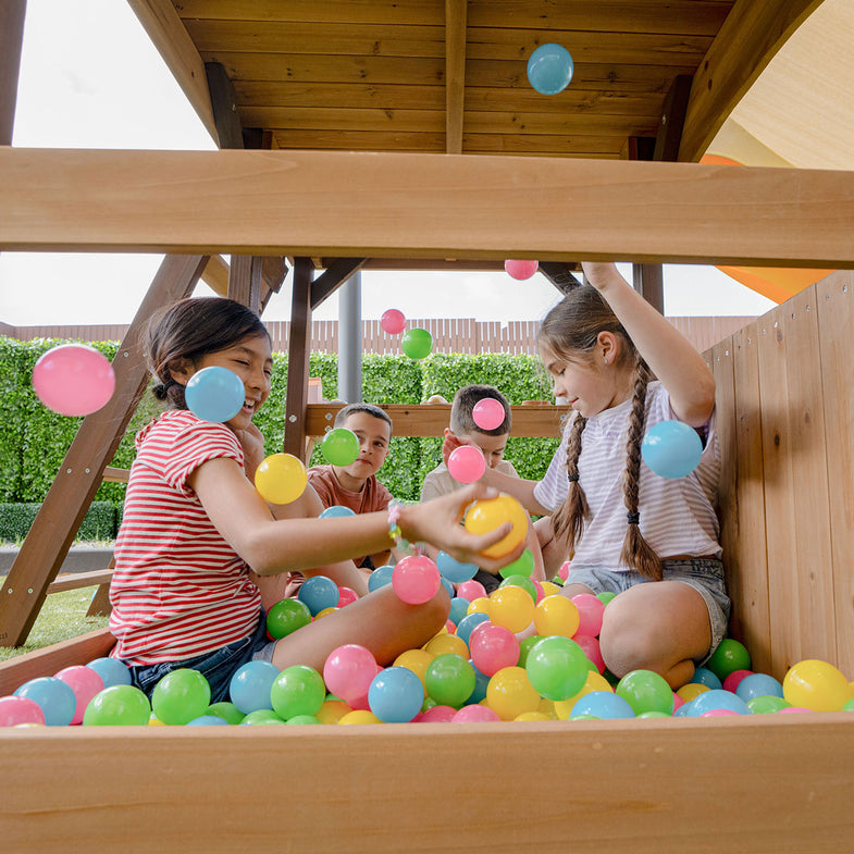 Meer Brook Play Centre Set with 2.2m Green Slide