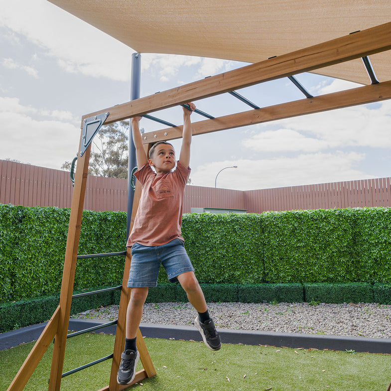 Meer Brook Play Centre Set with 2.2m Green Slide