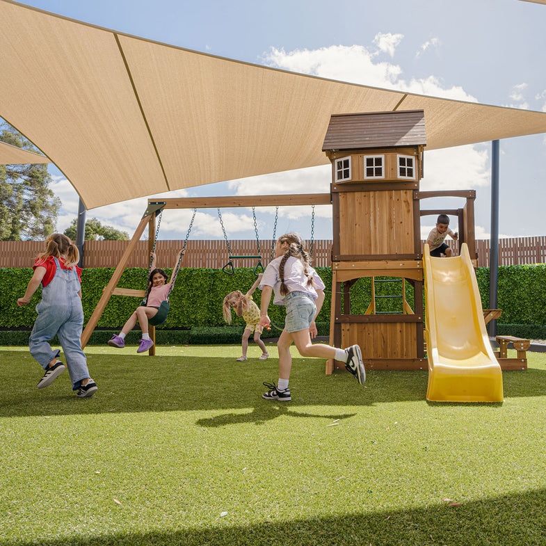 Meer Brook Play Centre Set with 2.2m Yellow Slide