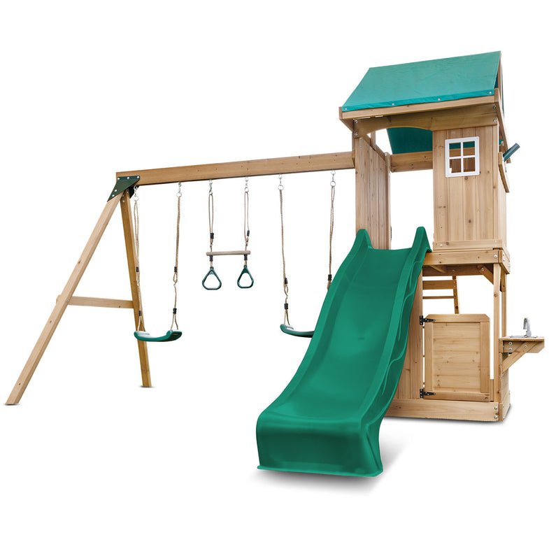 Montrose Play Centre Set with 2.2m Yellow Slide