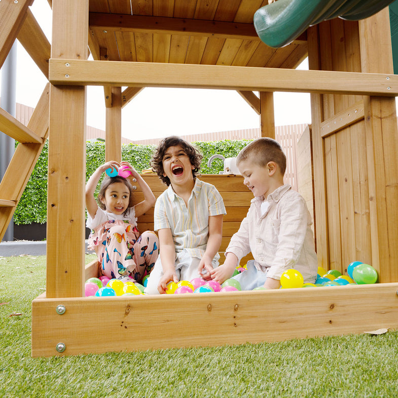 Montrose Play Centre Set with 2.2m Yellow Slide