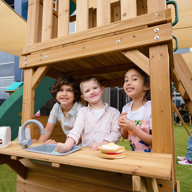 Montrose Play Centre Set with 2.2m Yellow Slide