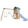 Montrose Swing Set & Play Centre with 2.2m Slide (Pastel Blue)