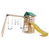 Montrose Swing Set & Play Centre with 2.2m Slide (Yellow)