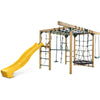 Orangutan Monkey Bars Jungle Gym Climbing Frame with 2.2m Slide (Yellow)