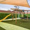 Orangutan Monkey Bars Jungle Gym Climbing Frame with 2.2m Slide (Yellow)