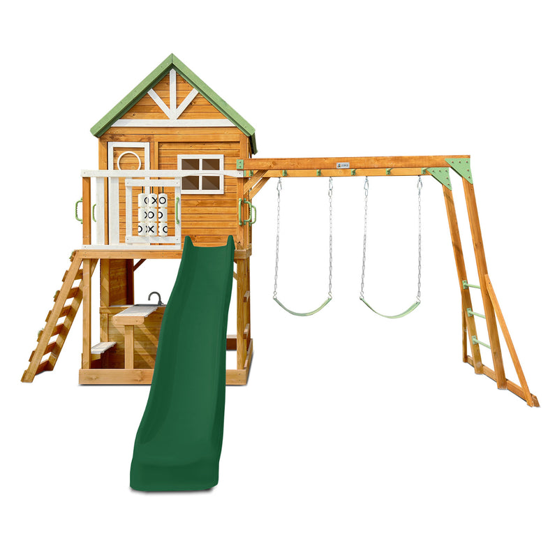 Riversdale Play Centre with 2.2m Slide (Green)