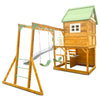 Riversdale Play Centre with 2.2m Slide (Pastel White)