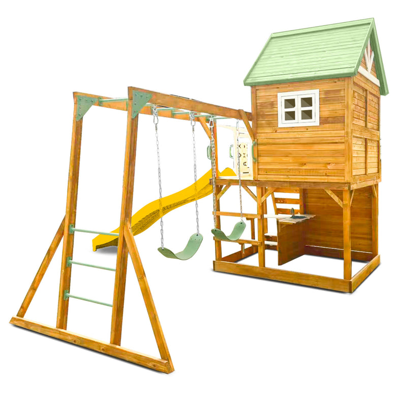 Riversdale Play Centre with 2.2m Slide (Yellow)