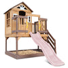 Silverton Cubby House with 1.8m Slide (Pastel Pink)