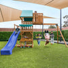 Walton Play Centre Set with 2.2m Blue Slide