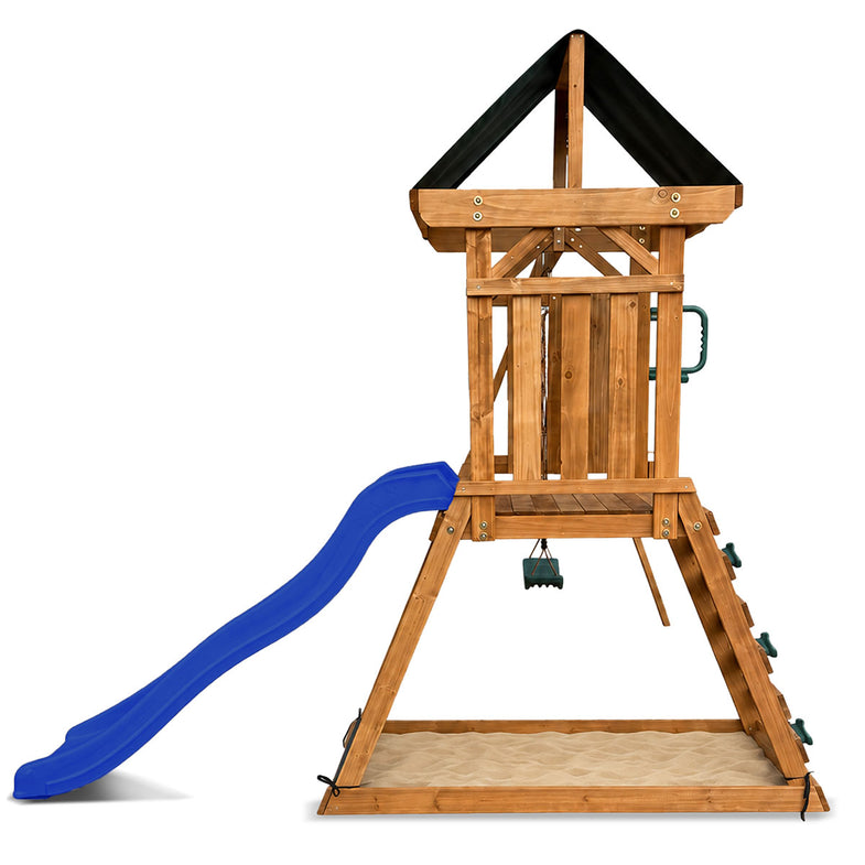 Wattle Play Centre with 1.8m Blue Slide