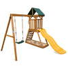 Wattle Play Centre with 1.8m Yellow Slide
