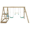 Winston Swing Set with Climb & 1.8m Slide (Pastel Blue)