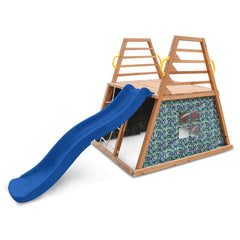 Cooper Climb &  1.8m Slide (Blue)