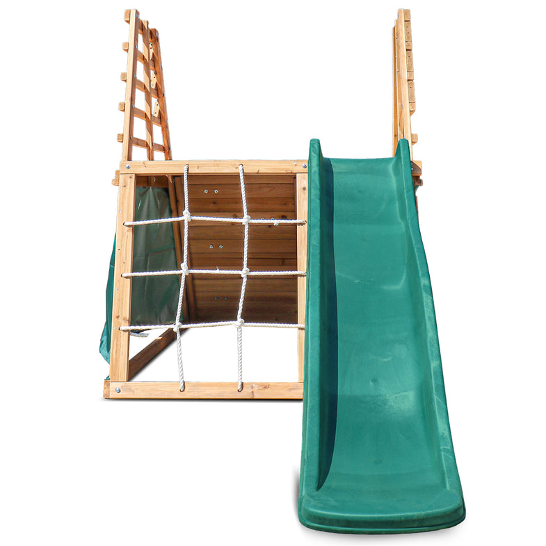 Cooper Climb &  1.8m Slide (Green)