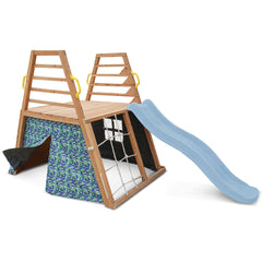 Cooper Climb & 1.8m Slide (Pastel Blue)