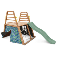 Cooper Climb & 1.8m Slide (Pastel Green)
