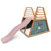 Cooper Climb & 1.8m Slide (Pastel Pink)